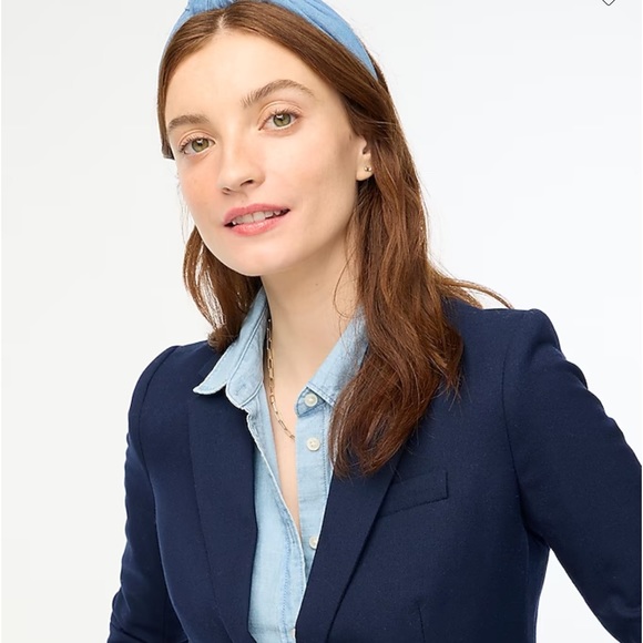 NWT J. Crew Blazer  Original School Boy Blazer in Navy - Picture 2 of 6